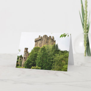 Tarjeta Castillo de Blarney, Irlanda-San Patricio