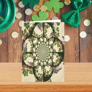Tarjeta Castillo de Blarney Vintage y Kaleidoscope de Sham