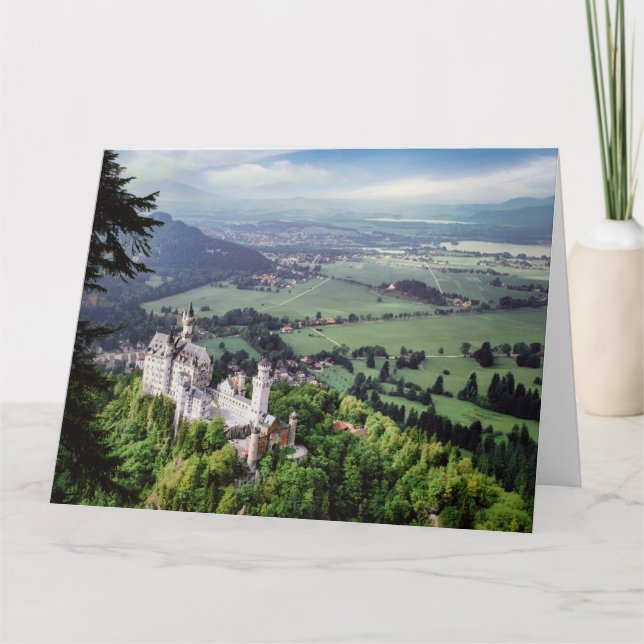 Tarjeta Castillo de Neuschwanstein (Anverso)