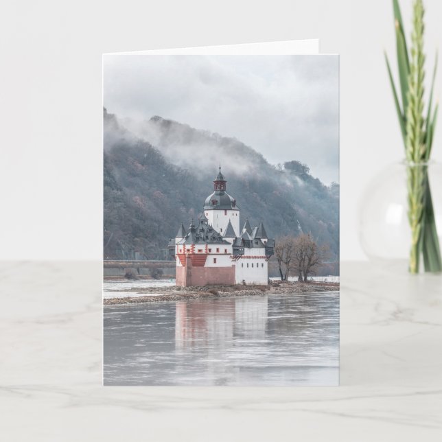 Tarjeta Castillo de Pfalzgrafenstein - Alemania (Anverso)
