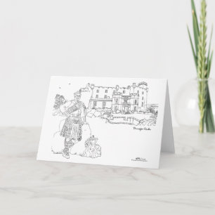 Tarjeta Castillo Dunvegan, Escocia