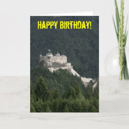 Tarjeta Castillo Hohenwerfen