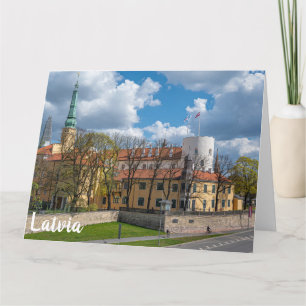 Tarjeta Castillo Riga en Riga, Letonia
