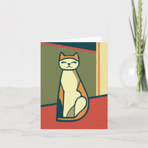 Tarjeta Cat #001 de Phillip Clark ・ PerfectlyHank.com