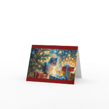 Tarjeta Cat 2024 para navidades