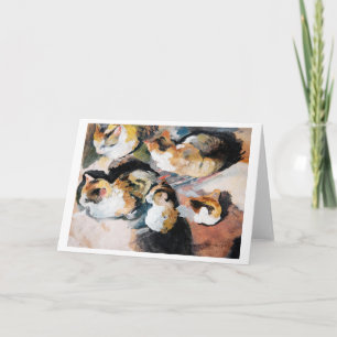 Tarjeta Cat. August Macke