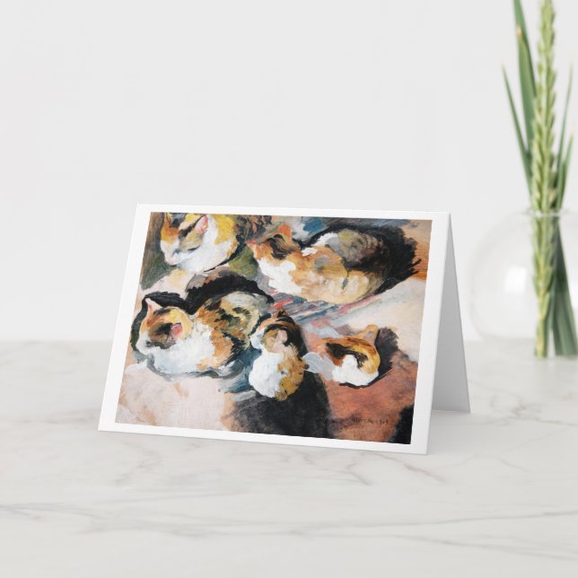 Tarjeta Cat. August Macke (Anverso)