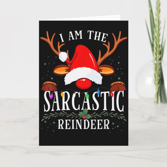 Tarjeta Cat Selfie With Alien Ufo Funny Cat For Men Women  (Anverso)