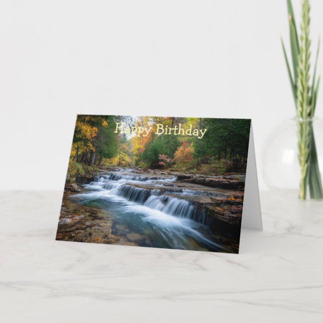 Tarjeta Cataract Falls en EE. UU. (Anverso)