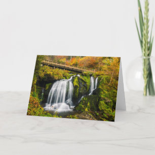 Tarjeta Cataratas   Cascadas de Triberg, Alemania