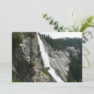Tarjeta Cataratas de Nevada en el Parque Nacional Yosemite