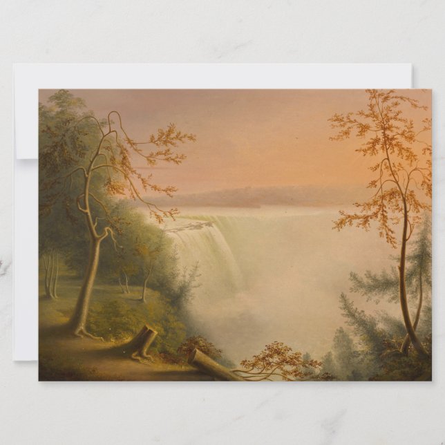 Tarjeta Cataratas del Niágara (Cataratas del Horseshoe) (R (Anverso)