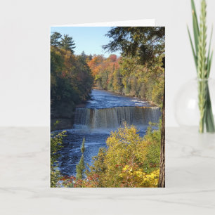Tarjeta Cataratas del Tahquomenon, Michigan