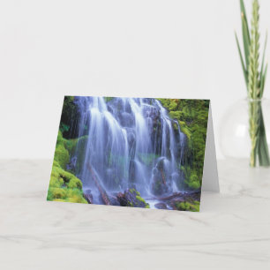 Tarjeta Cataratas proxy en la cascada central de Oregón