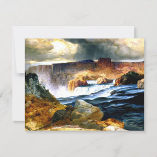 Tarjeta Cataratas Shoshone, río de serpientes, Idaho