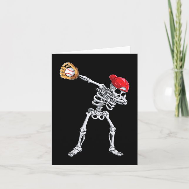 Tarjeta Catcher del jugador de halloween del Béisbol Dabbi (Anverso)