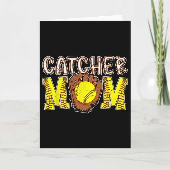 Tarjeta Catcher Mamá Softll Catcher Mamá Softll Catcher Ma (Anverso)