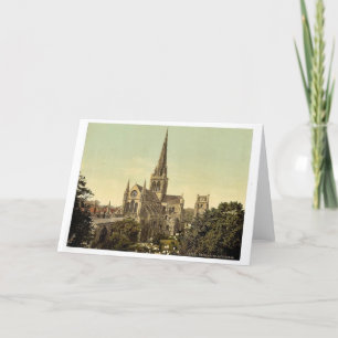 Tarjeta Catedral, Chichester, Fotografía de Inglaterra