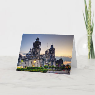 Tarjeta Catedral de Ciudad de México