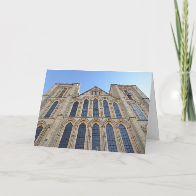 Tarjeta Catedral de Ripon (Anverso)