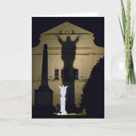 Tarjeta Catedral de San Luis, Nueva Orleans, LA -