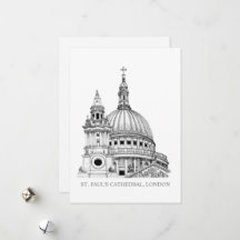 Tarjeta Catedral de San Pablo