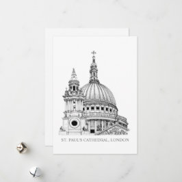 Tarjeta Catedral de San Pablo
