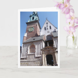 Tarjeta Catedral de Wawel, Cracovia, Polonia