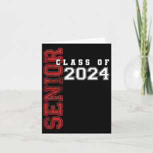 Tarjeta Categoría Superior De 2024 De 2024 Graduación De M