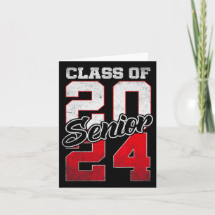 Tarjeta Categoría Superior De 2024 De 2024 Graduación De M