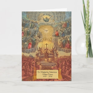 Tarjeta Catholic Spanish Thank You Condolences Religious