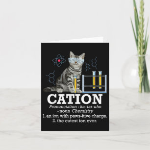 Tarjeta Cation - Gracioso Gato de Maestros de Humor y Cien