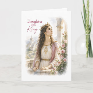 Tarjeta católica de cumpleaños para hija del Rey
