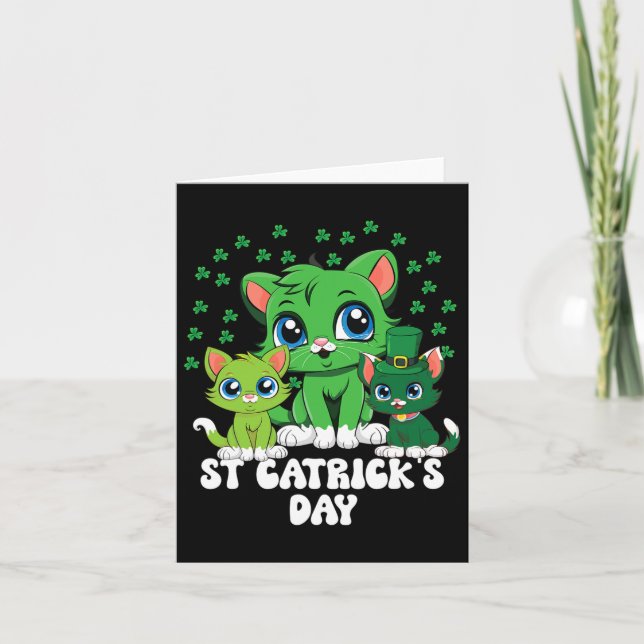 Tarjeta Catratos del Día de los Patrocinadores San Pattys  (Anverso)