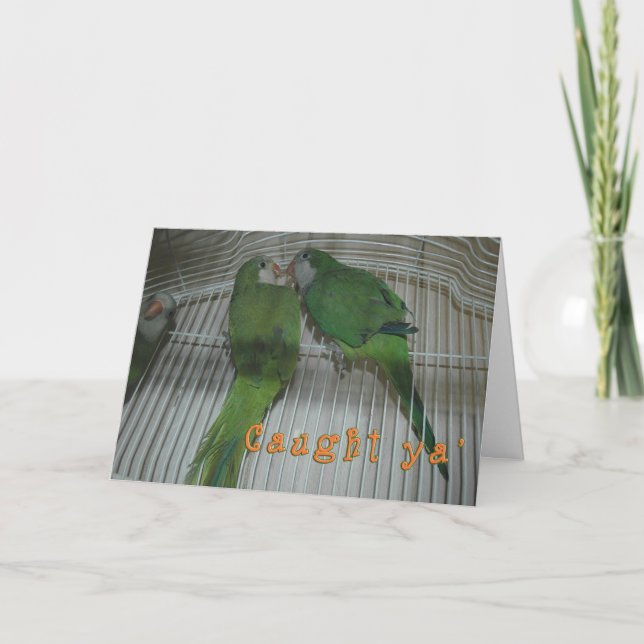 Tarjeta Caught Ya (Anverso)