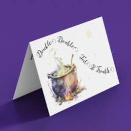 Tarjeta Cauldron de Bruja