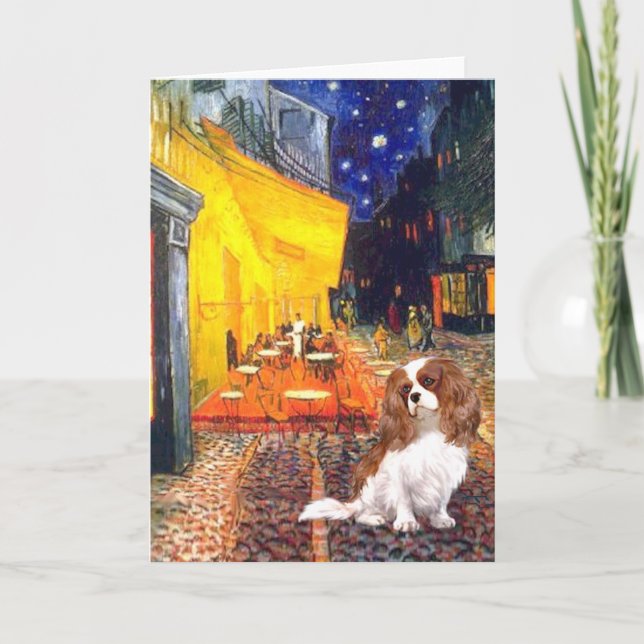 Tarjeta Cavalier 2 (Bl) - Café Terrace (Anverso)