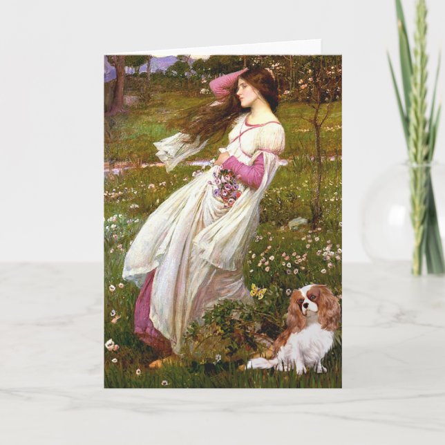 Tarjeta Cavalier 2 (Bl) - Flores de viento (Anverso)