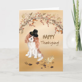 Tarjeta Cavalier King Charles Spaniel Gracioso Día de Acci