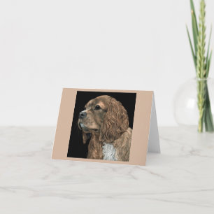 Tarjeta Cavalier King Charles Spaniel - Rosie