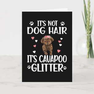 Tarjeta Cavapoo Dog Lover Cavapoo Mamá Cavoodle Dueño De P
