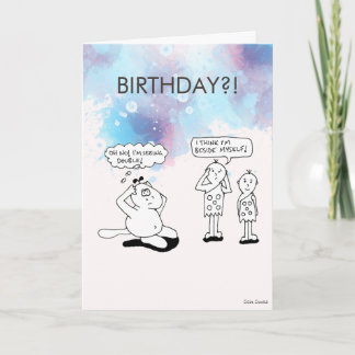 Tarjeta Cave Comics: Cumpleaños, Rock!