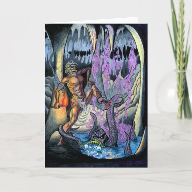 Tarjeta Cave Creature (Anverso)