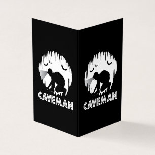 Tarjeta Caveman - Espeleología divertida