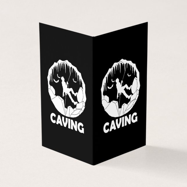 Tarjeta Caving - Exploración de cuevas de espeleología (Exterior)