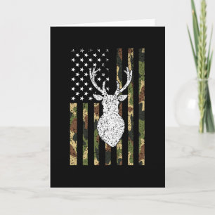 Tarjeta Caza de ciervos Caza Cazadores divertida idea de r
