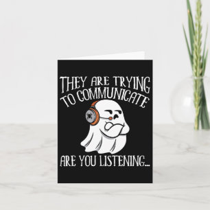 Tarjeta Caza Evp Paranormal Fantasma Aventuras 2