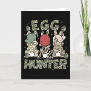 Tarjeta Cazador de huevos Ciervo Camuflaje Gorra Caza de C