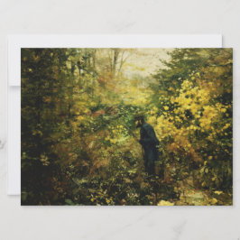 Tarjeta Cazador en la selva