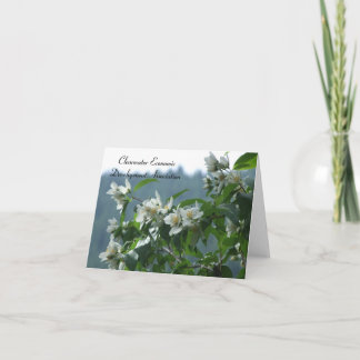 Tarjeta CEDA - Syringa